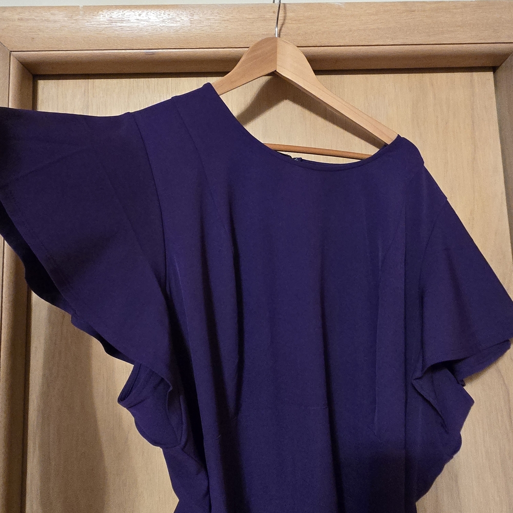 Lane Bryant Purple Lena Dress NWT 28W - Picture 4 of 13